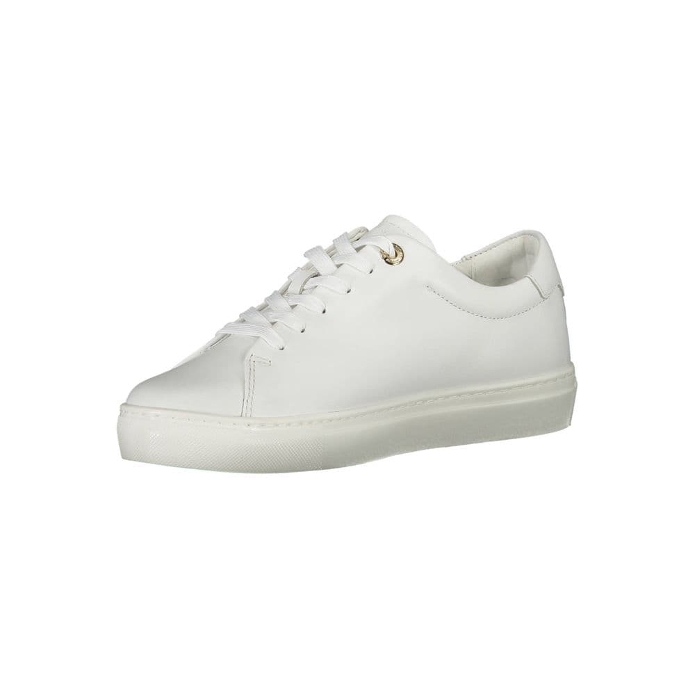Tommy Hilfiger Bianco Leather Women Sneaker - 3