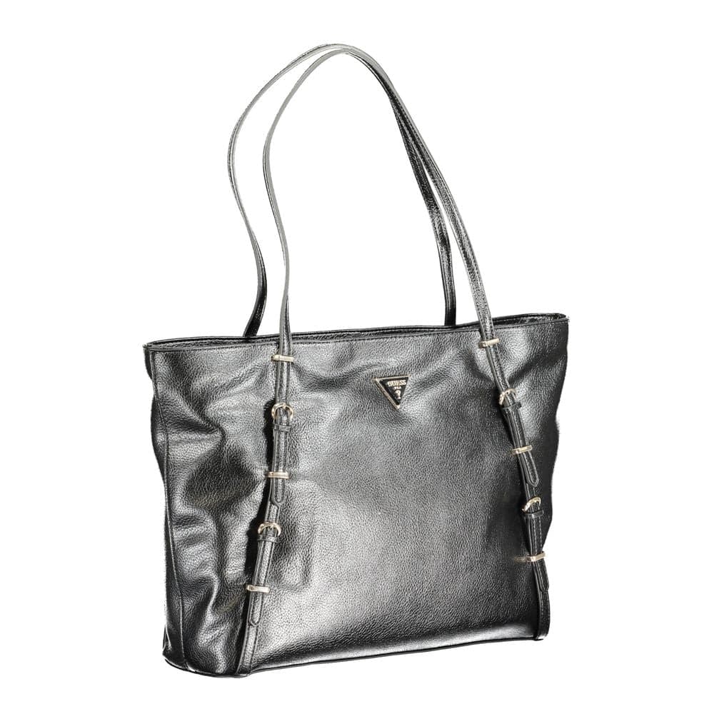 Guess Jeans Black Polyurethane Women Handbag - 3
