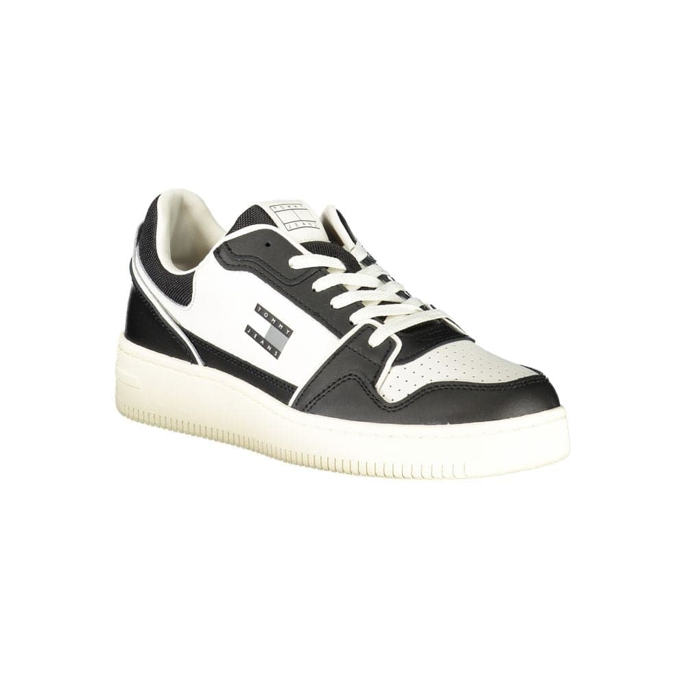 Tommy Hilfiger Black Polyurethane Men Sneaker - 2