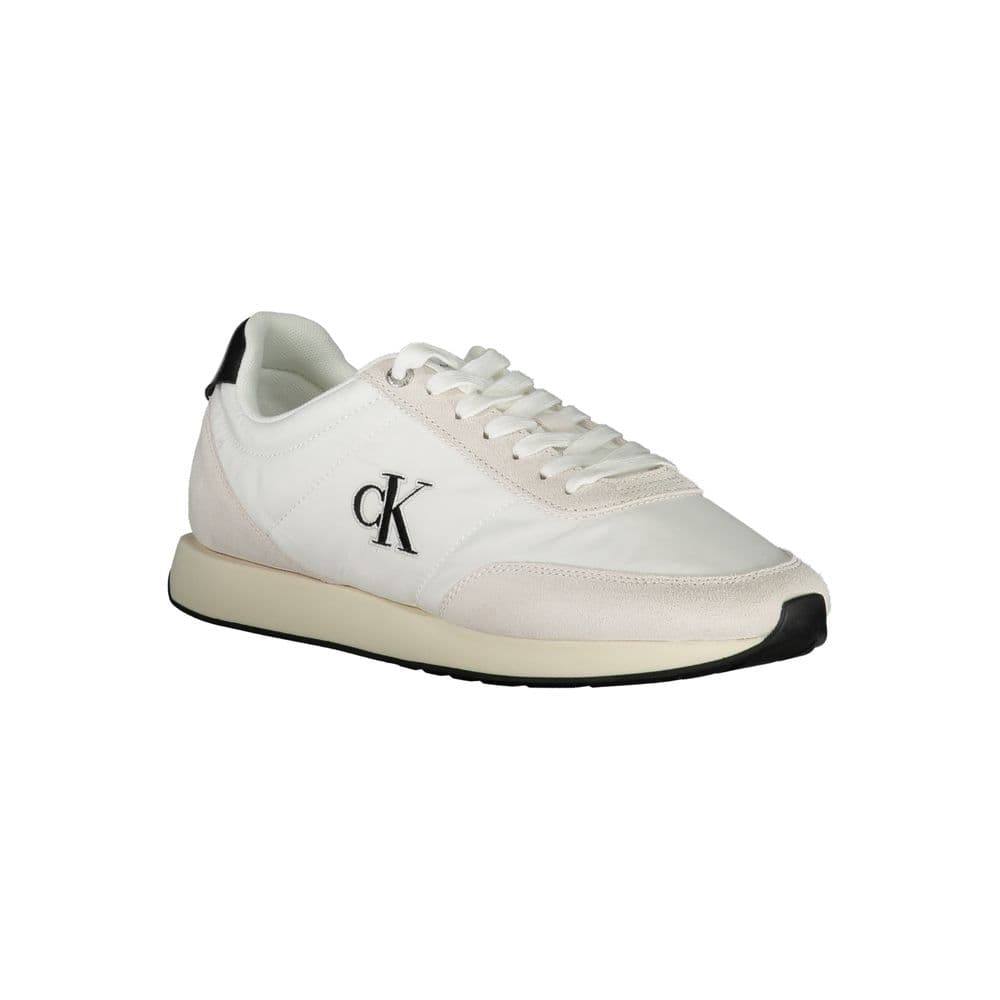 Calvin Klein White Polyester Men Sneaker - 2