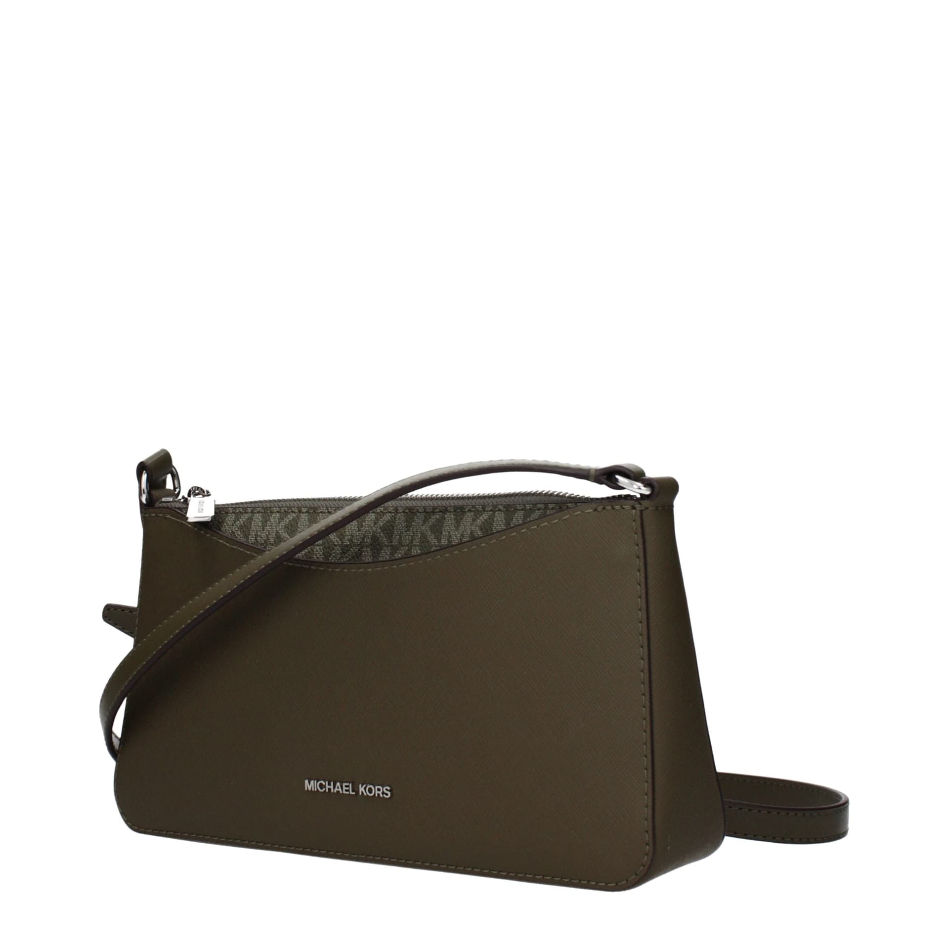Michael Kors Green Fabric Crossbody Bag - 2