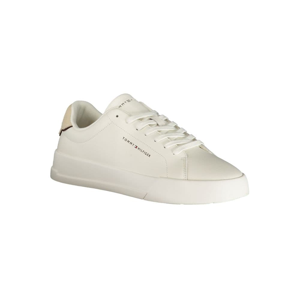 Tommy Hilfiger Bianco Polyurethane Men Sneaker - 2