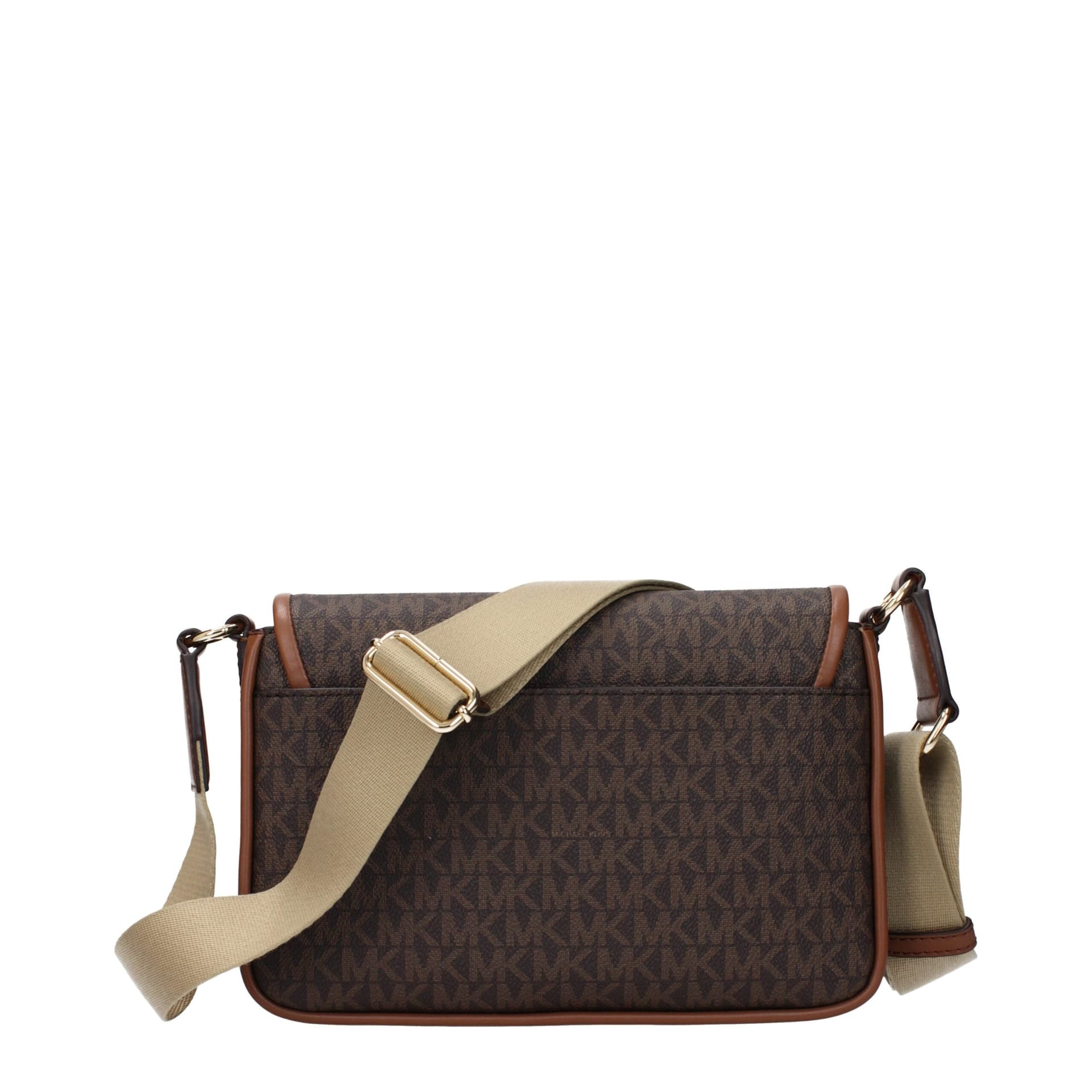 Michael Kors Brown Fabric Crossbody Bag - 3