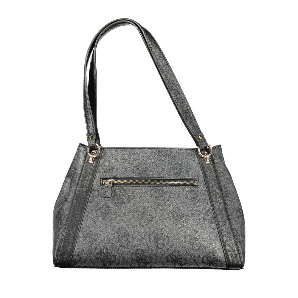 Guess Jeans Nero Poliuretano Women Handbag - 2