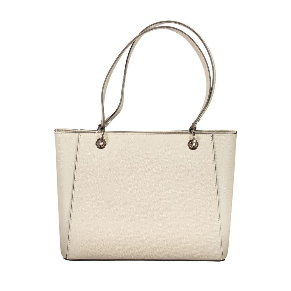 Guess Jeans Beige Poliuretano Women Handbag - 2