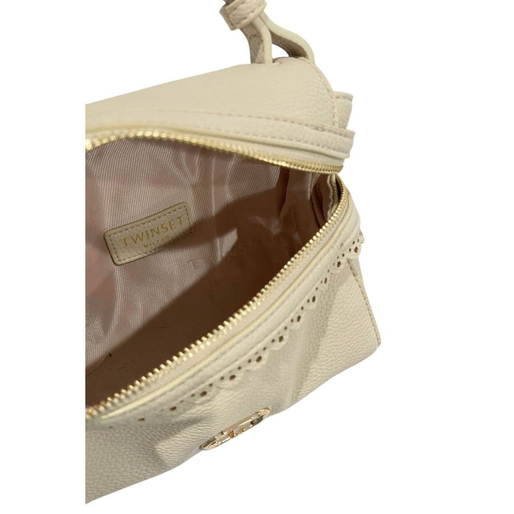 Twinset Beige PU Women Handbag - 6