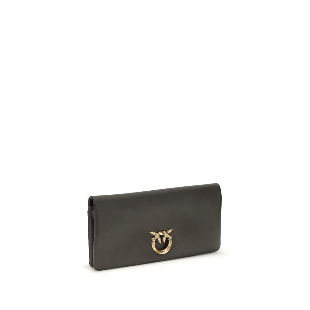 PINKO Bicolor Calf Leather Bos Taurus Clutch Bag - 2