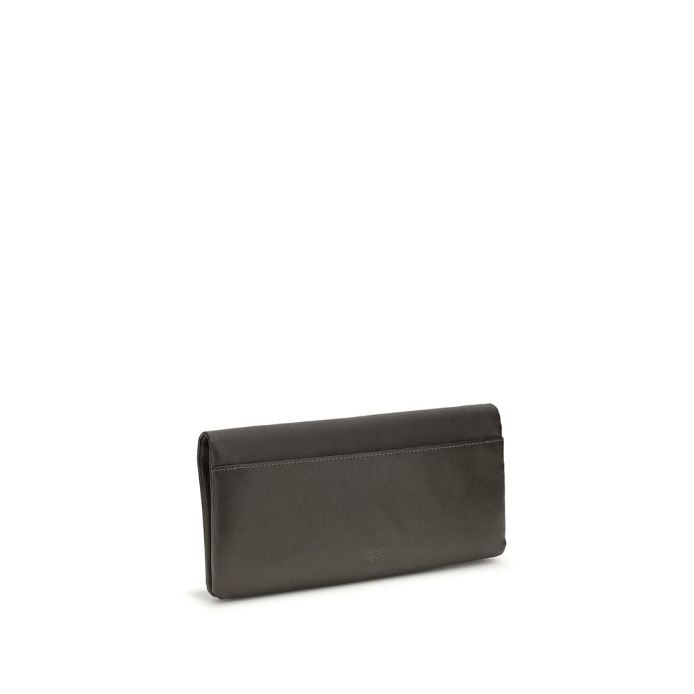 PINKO Bicolor Calf Leather Bos Taurus Clutch Bag - 3