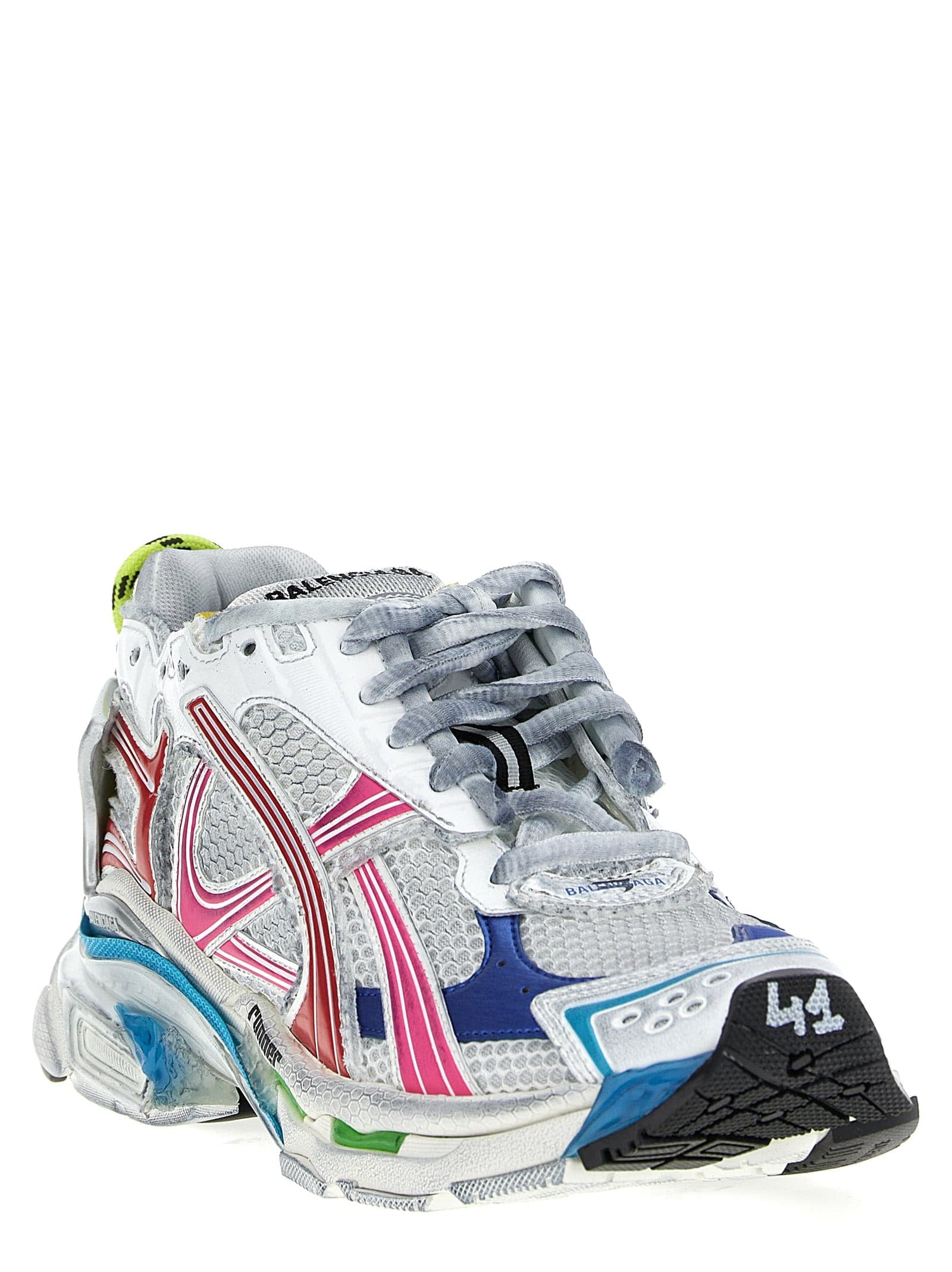 Balenciaga Multicolor Polyester Athletic Sneakers - 2