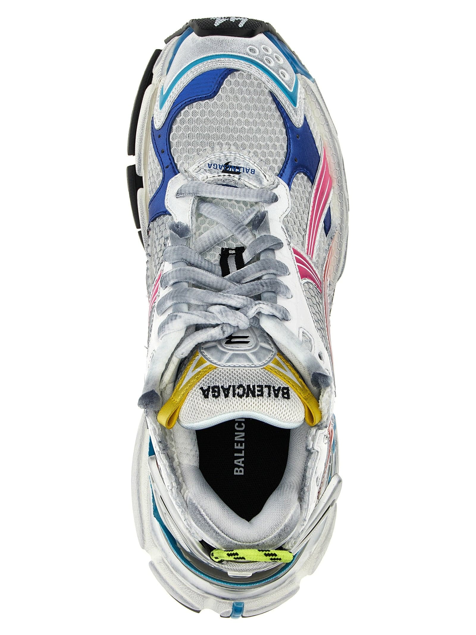 Balenciaga Multicolor Polyester Athletic Sneakers - 4