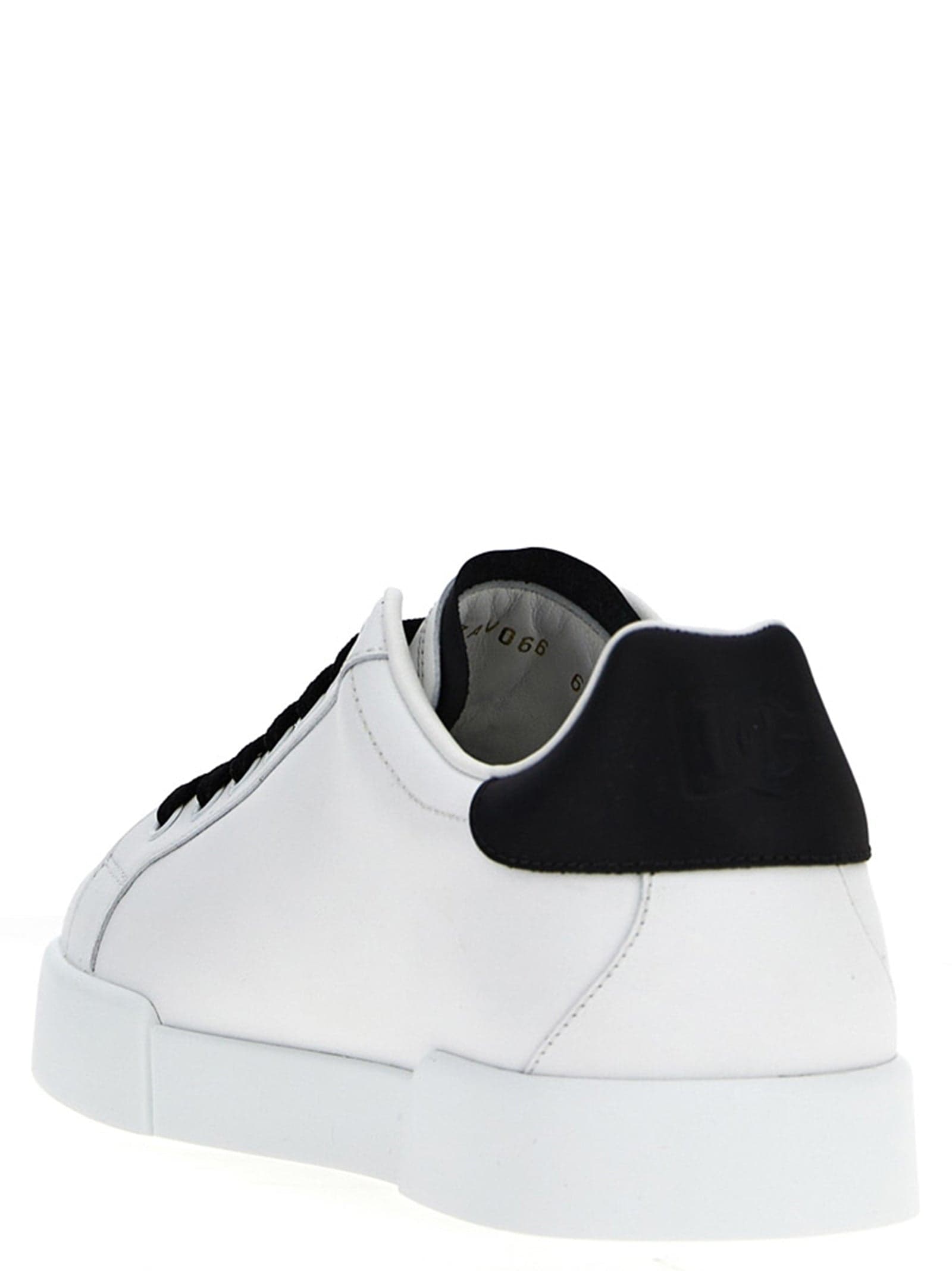 Dolce & Gabbana Bicolor Calfskin Low Top Sneakers - 3