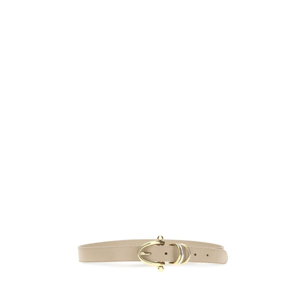 Chloé Beige Calf Leather Bos Taurus Regular Belt - 2
