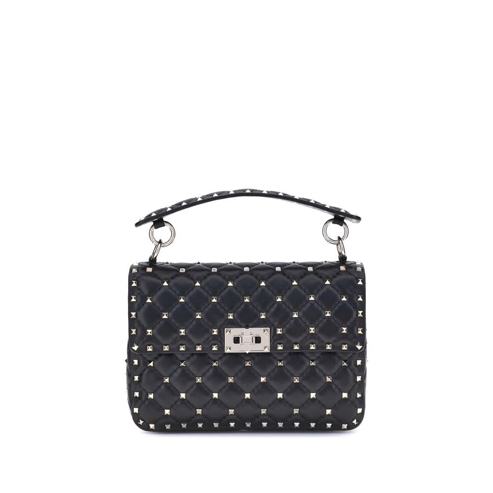 Valentino Garavani Black Lamb Ovis Aries Aries Handbag