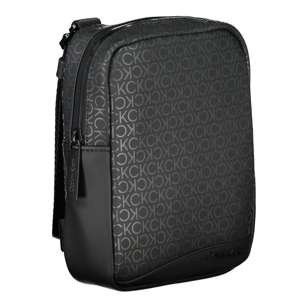 Calvin Klein Black Polyester Men Shoulder Bag - 3