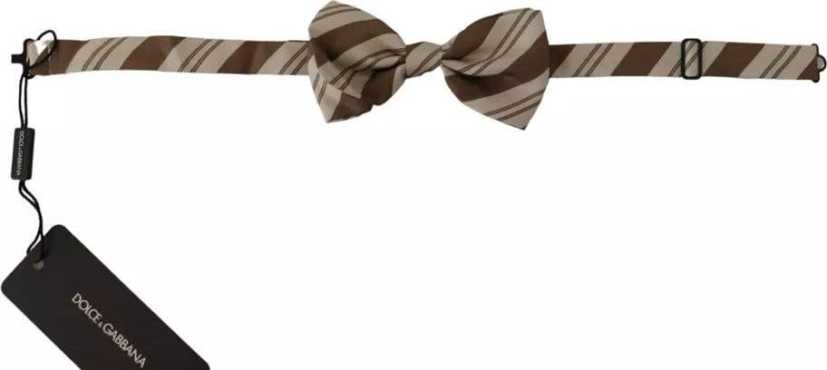 Dolce & Gabbana Multicolor Patterned Adjustable Neck Bow Tie Men - 5