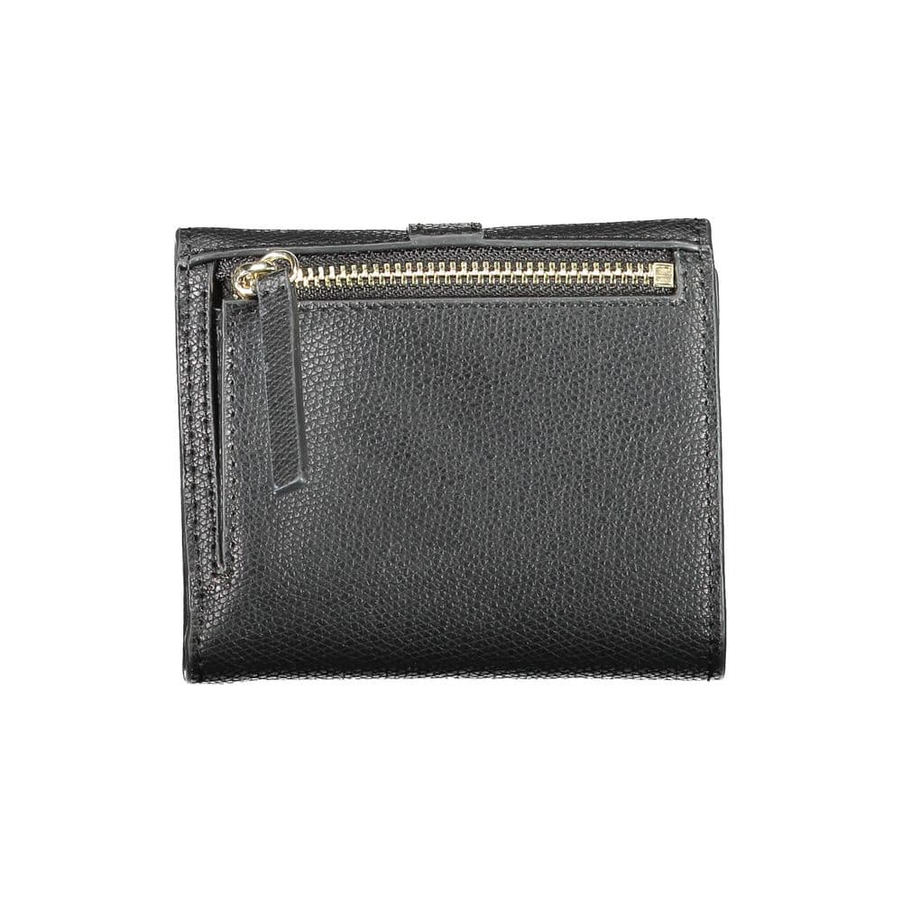Tommy Hilfiger Black Polyurethane Women Wallet - 2