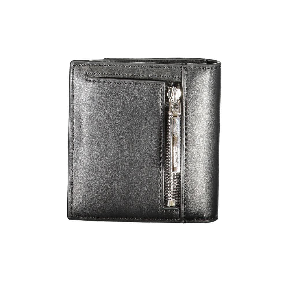 Calvin Klein Black Polyurethane Women Wallet - 2