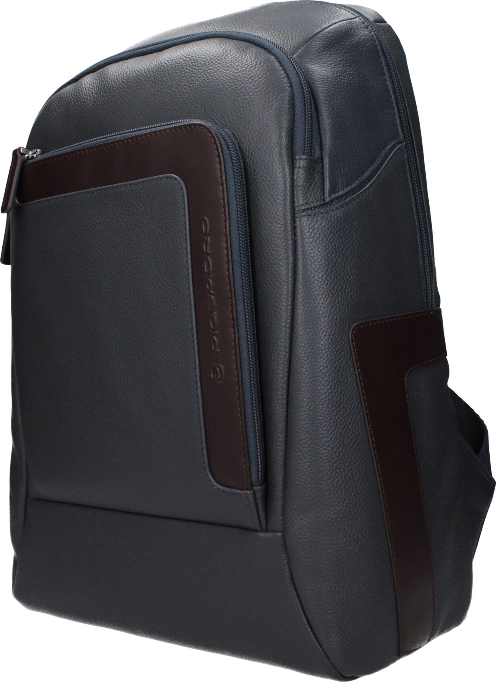 Piquadro Gray Leather Backpack - 2