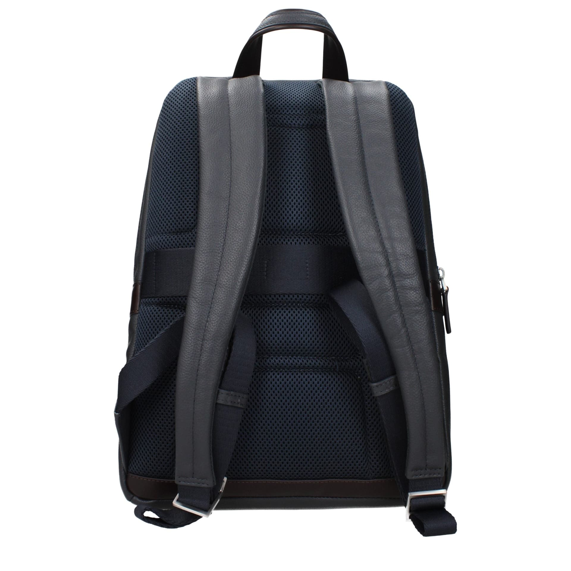 Piquadro Gray Leather Backpack - 3