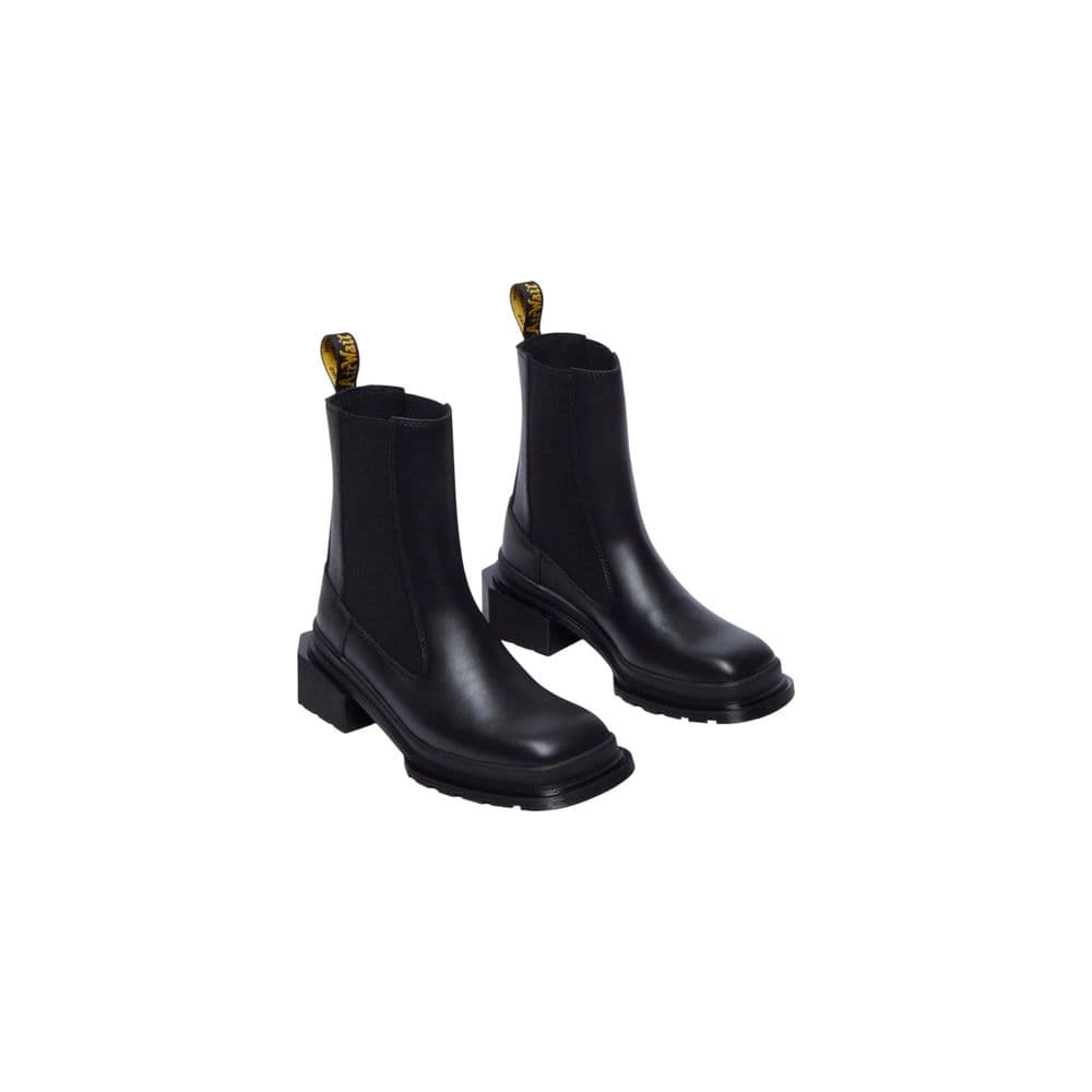 Dr. Martens Black Leather Ankle Boots - 3