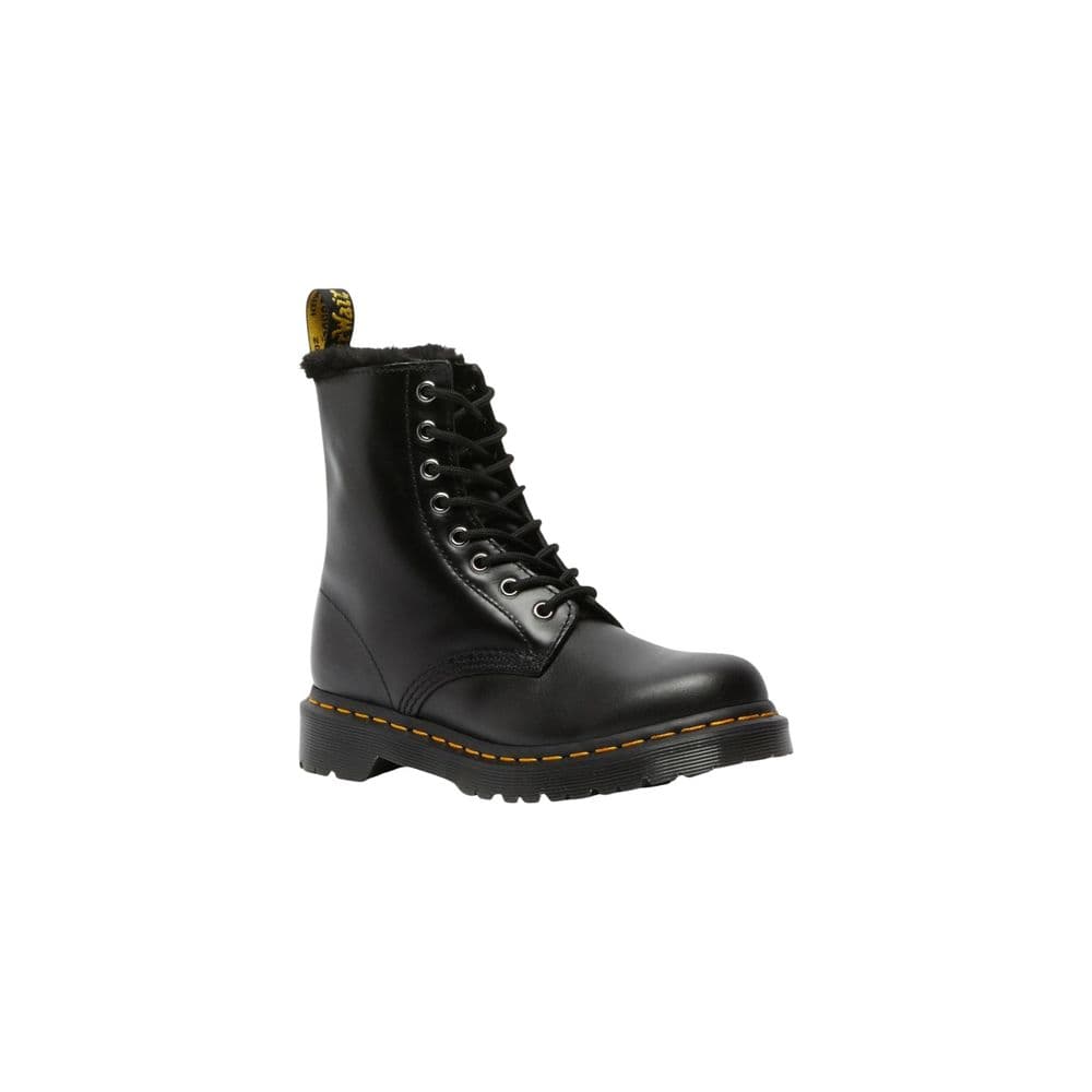 Dr. Martens Black Leather Lace-Up Boots - 2