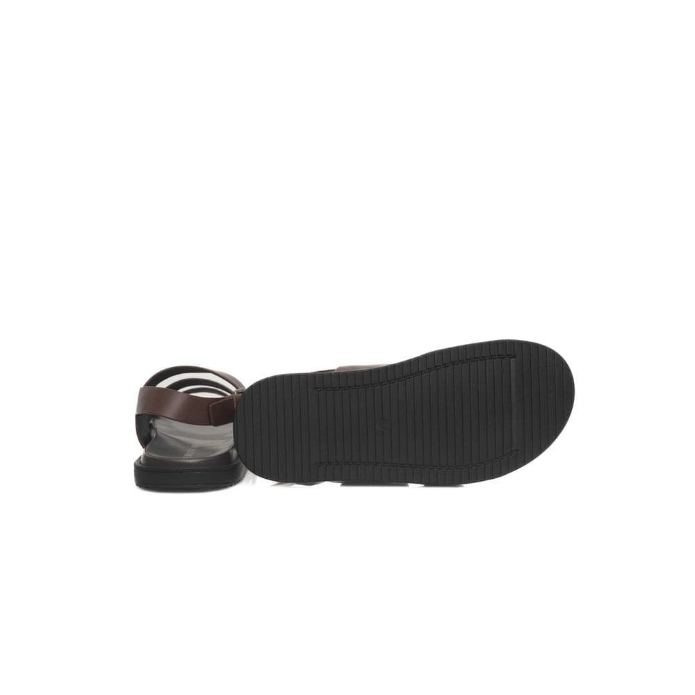 Cerruti 1881 Brown Cowhide Men Sandal - 4