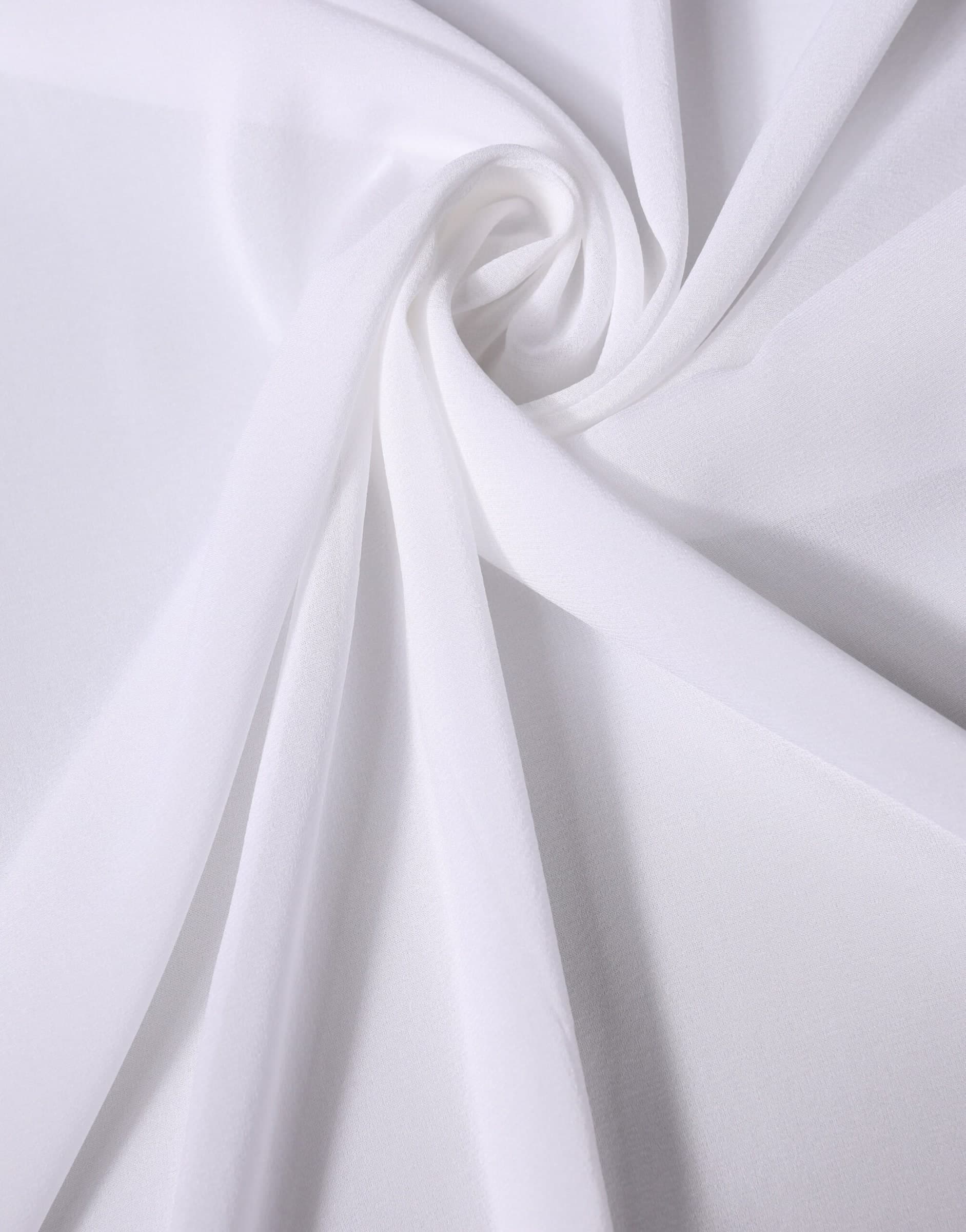 Dolce & Gabbana White Silk Neck Wrap Shawl Stole 200cm x 64cm  Scarf - 4