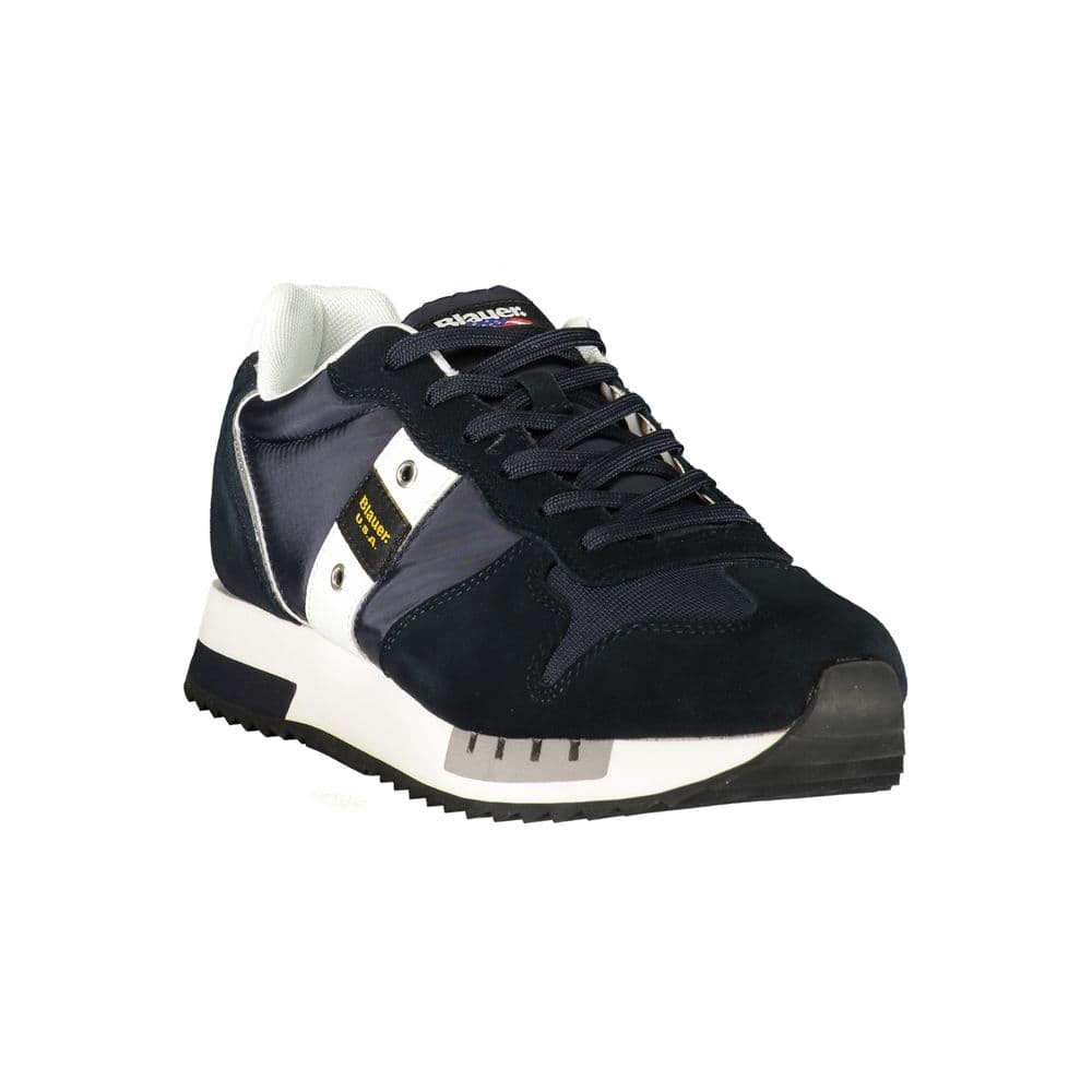 Blauer Blue Polyurethane Men's Sneaker - 2