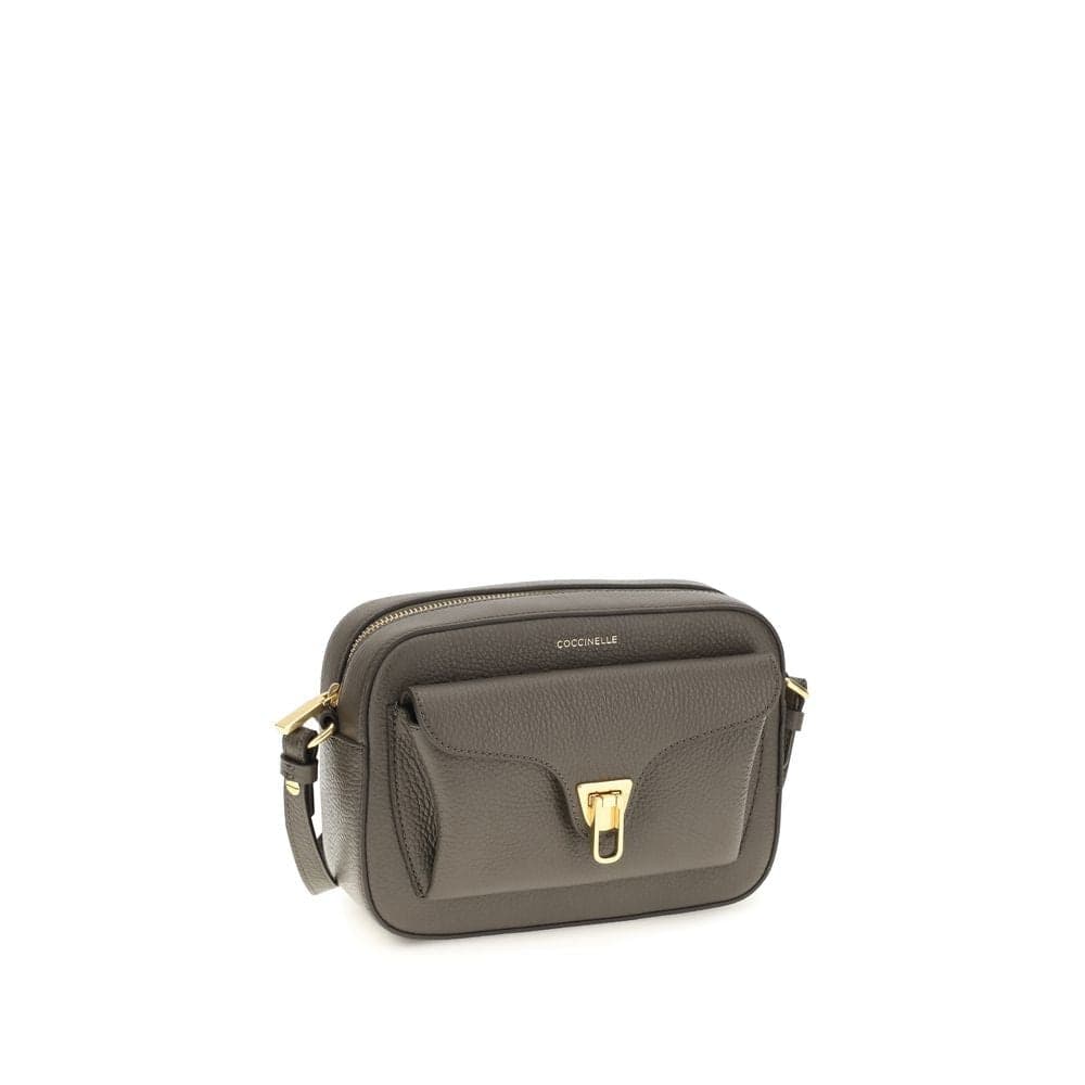 Coccinelle Brown Calf Leather Bos Taurus Shoulder Bag - 2