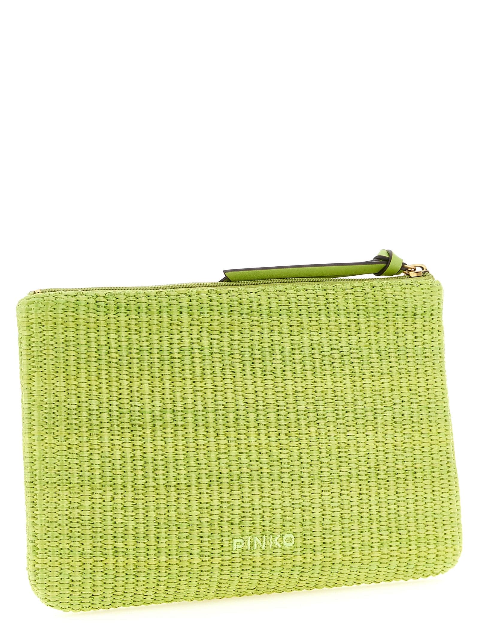 PINKO Bicolor Polypropylene Clutch Bag - 2