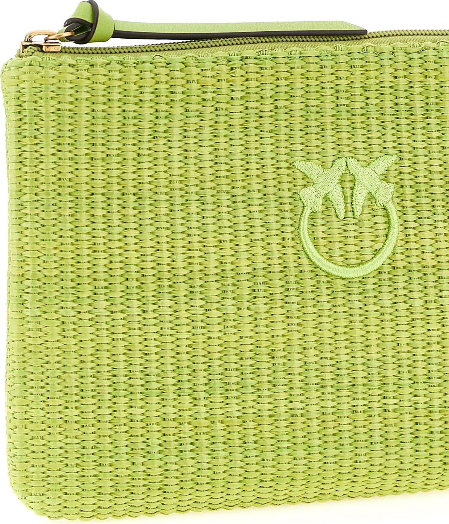 PINKO Bicolor Polypropylene Clutch Bag - 3