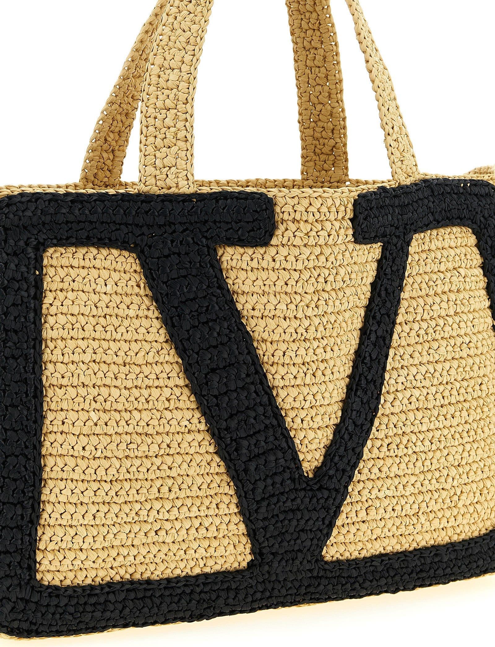Valentino Garavani Black Viscose Tote Bag - 3