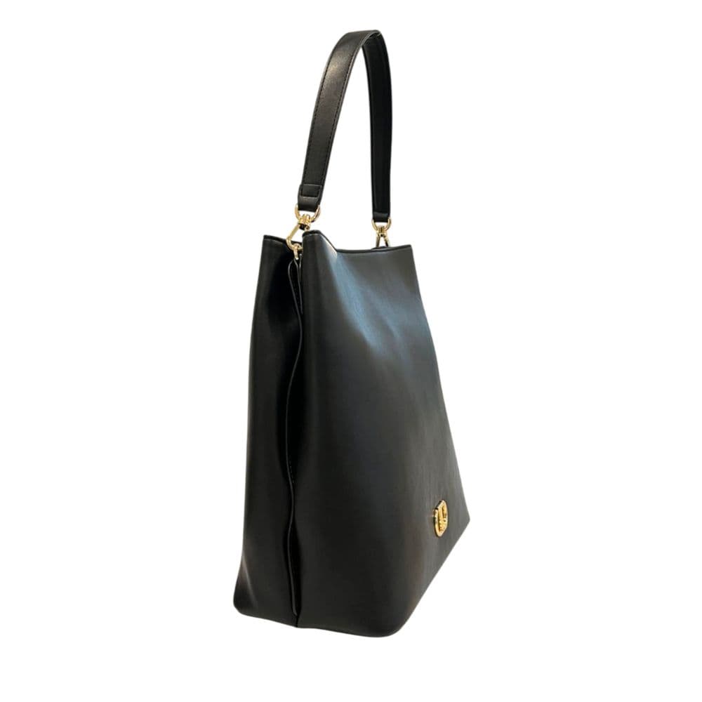 Twinset Black PU Women Shoulder Bag - 2