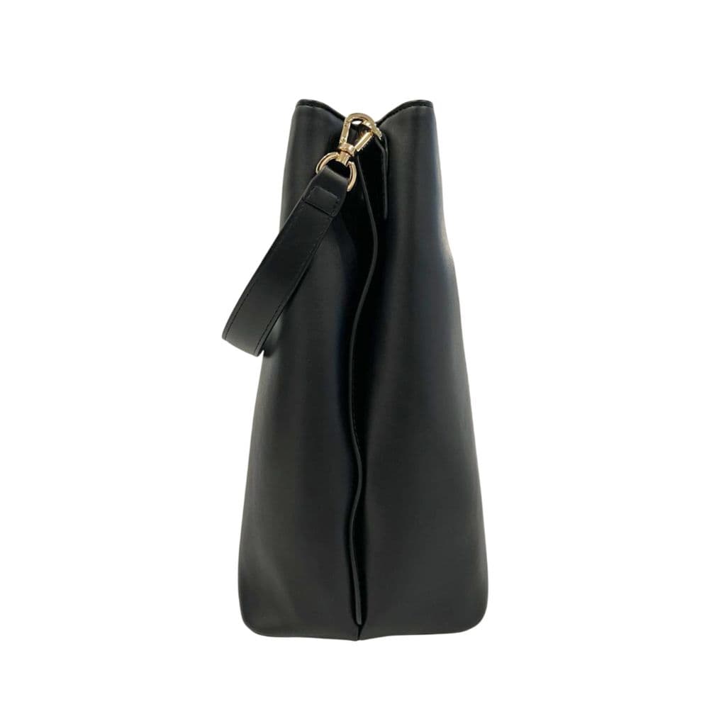 Twinset Black PU Women Shoulder Bag - 5