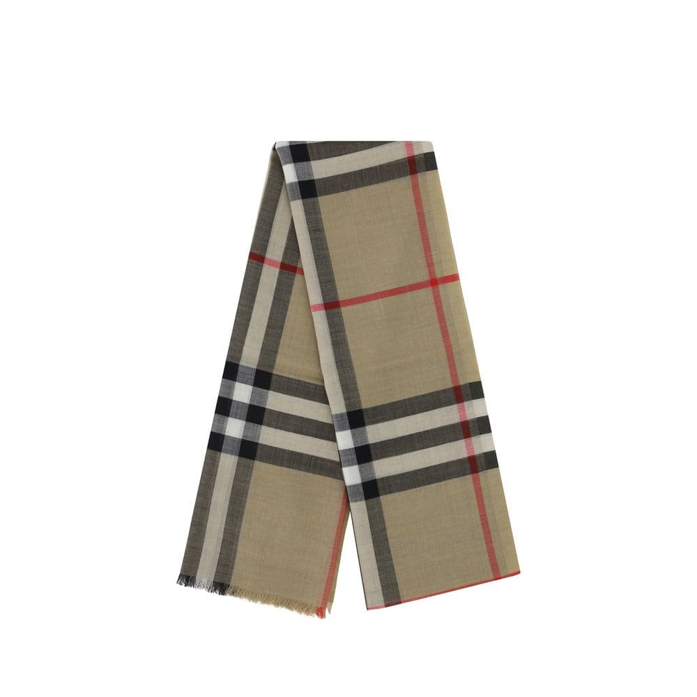 Burberry Beige Silk Foulard - 2