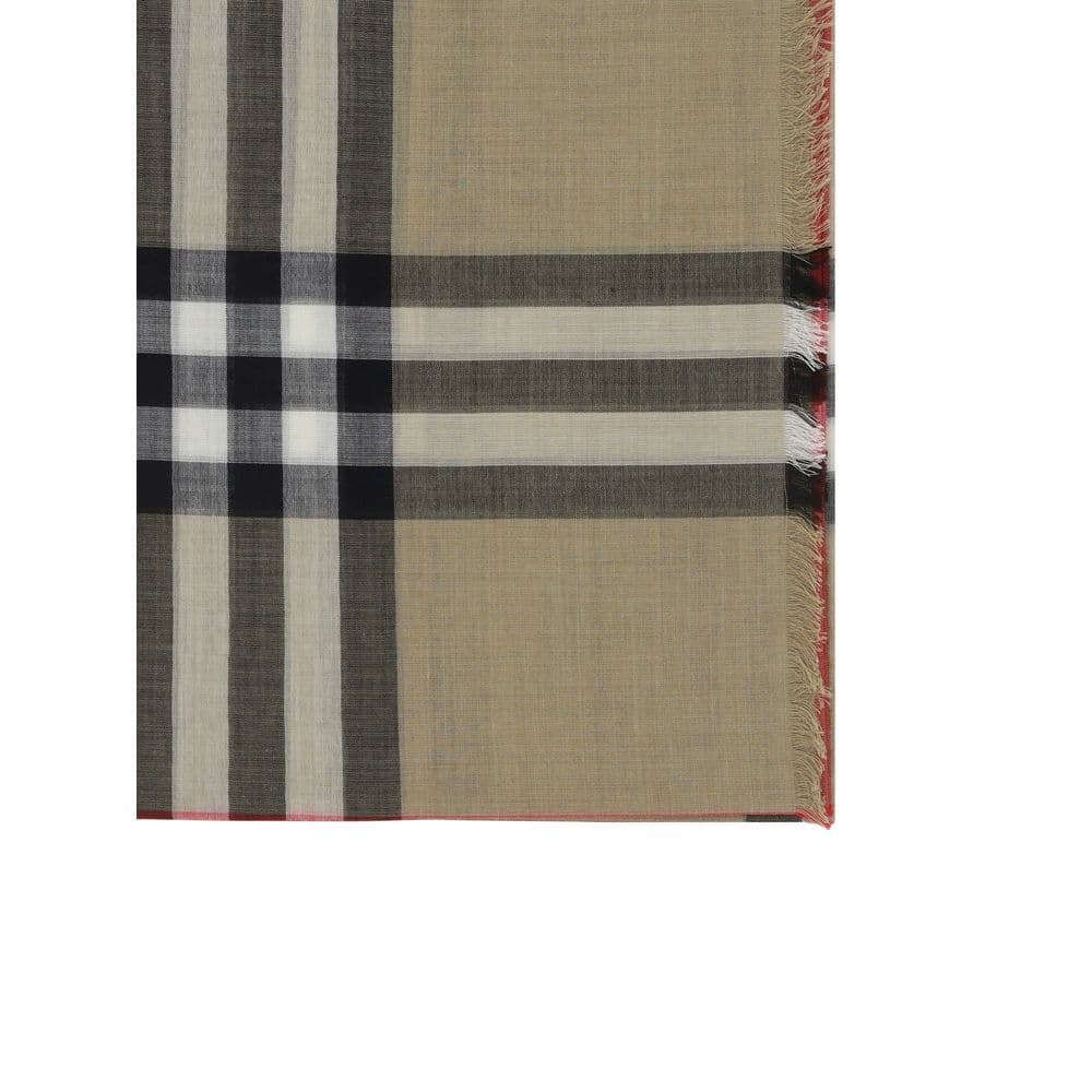 Burberry Beige Silk Foulard - 3