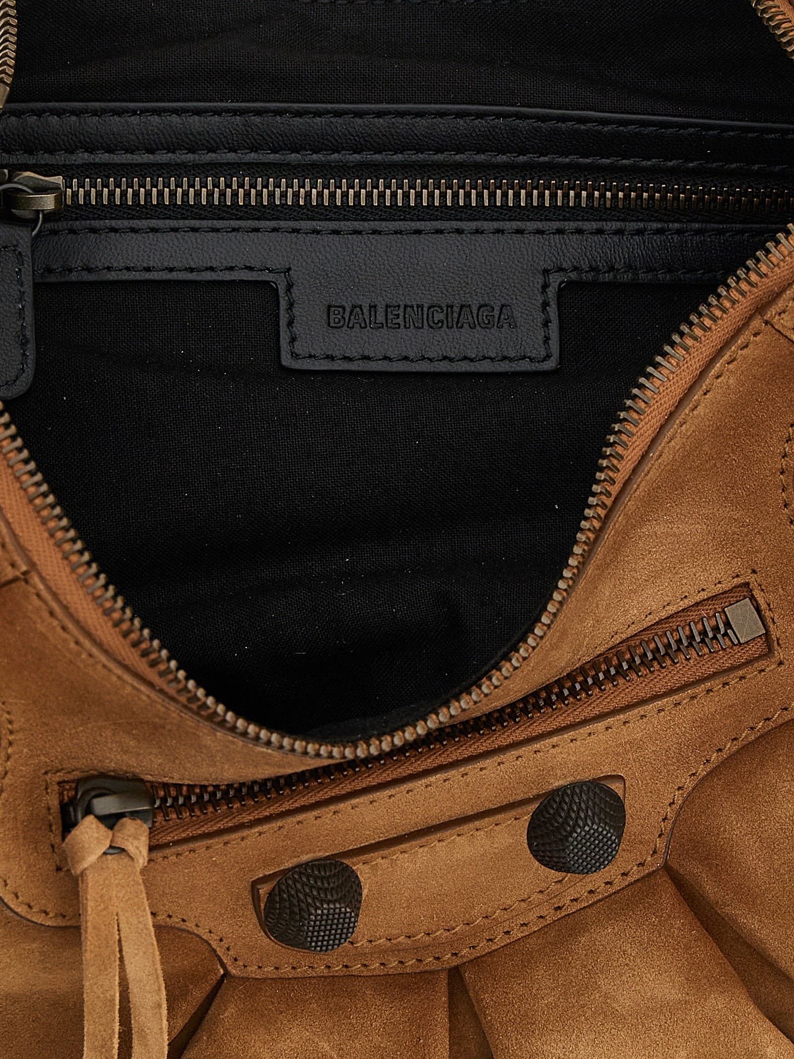 Balenciaga Brown Calfskin Shoulder Bag - 4