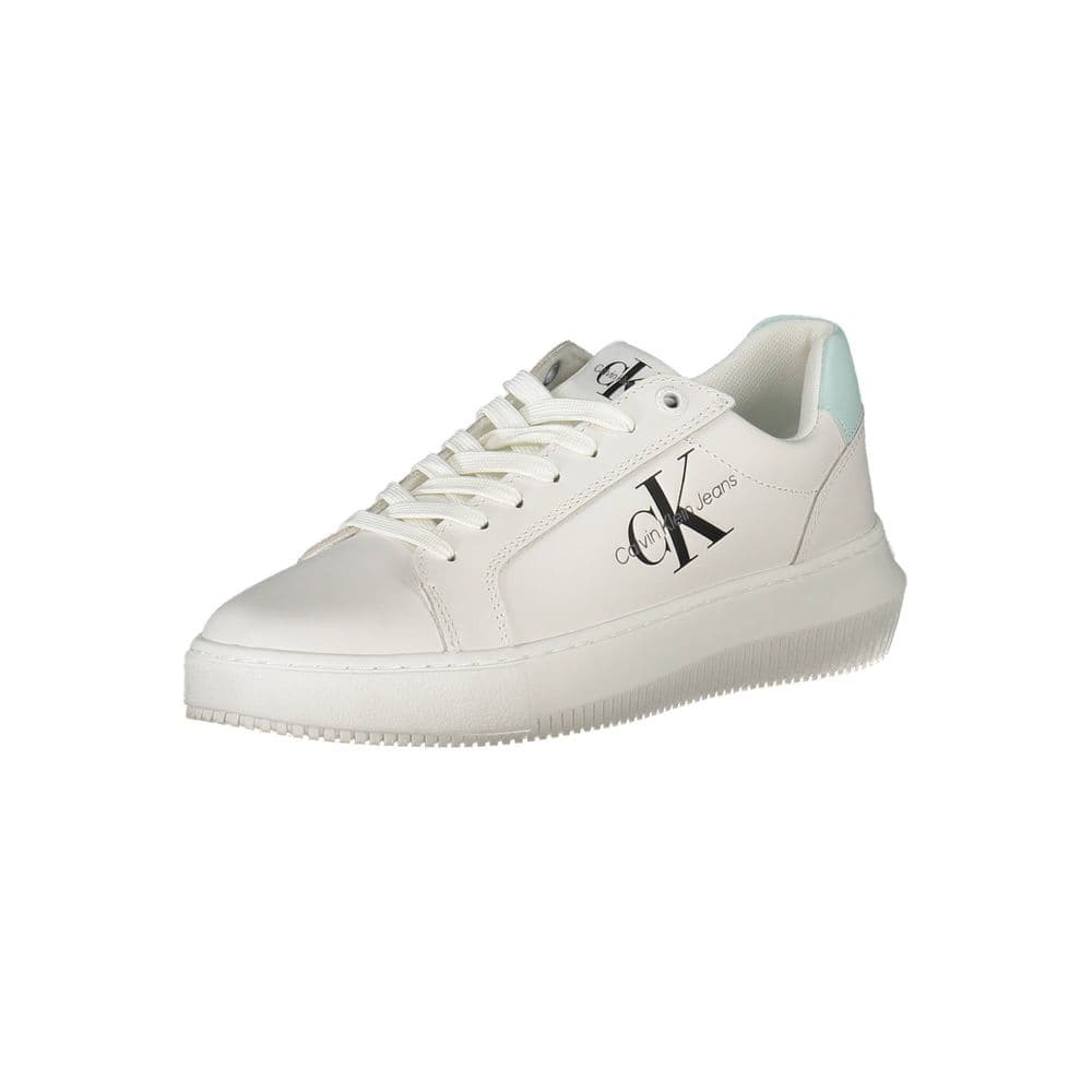 Calvin Klein Bianco Leather Women Sneaker - 2
