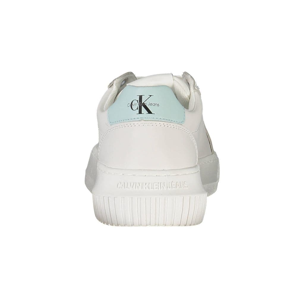 Calvin Klein Bianco Leather Women Sneaker - 3