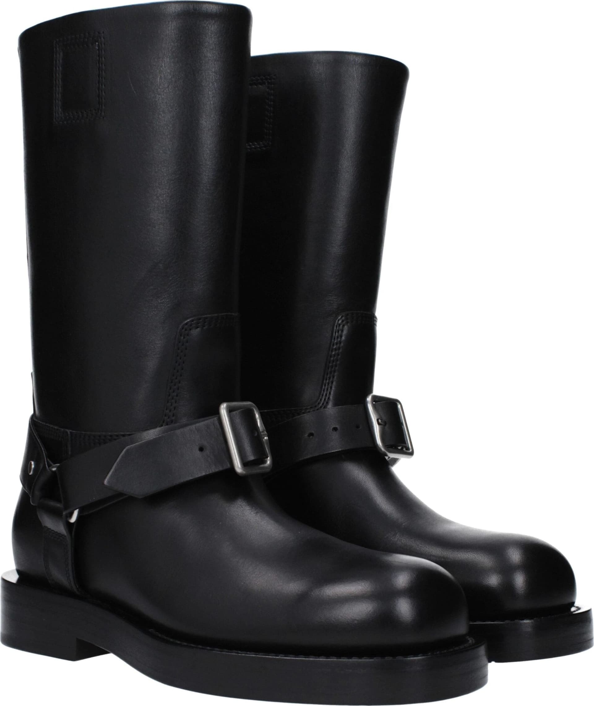 Burberry Black Leather Boots - 2