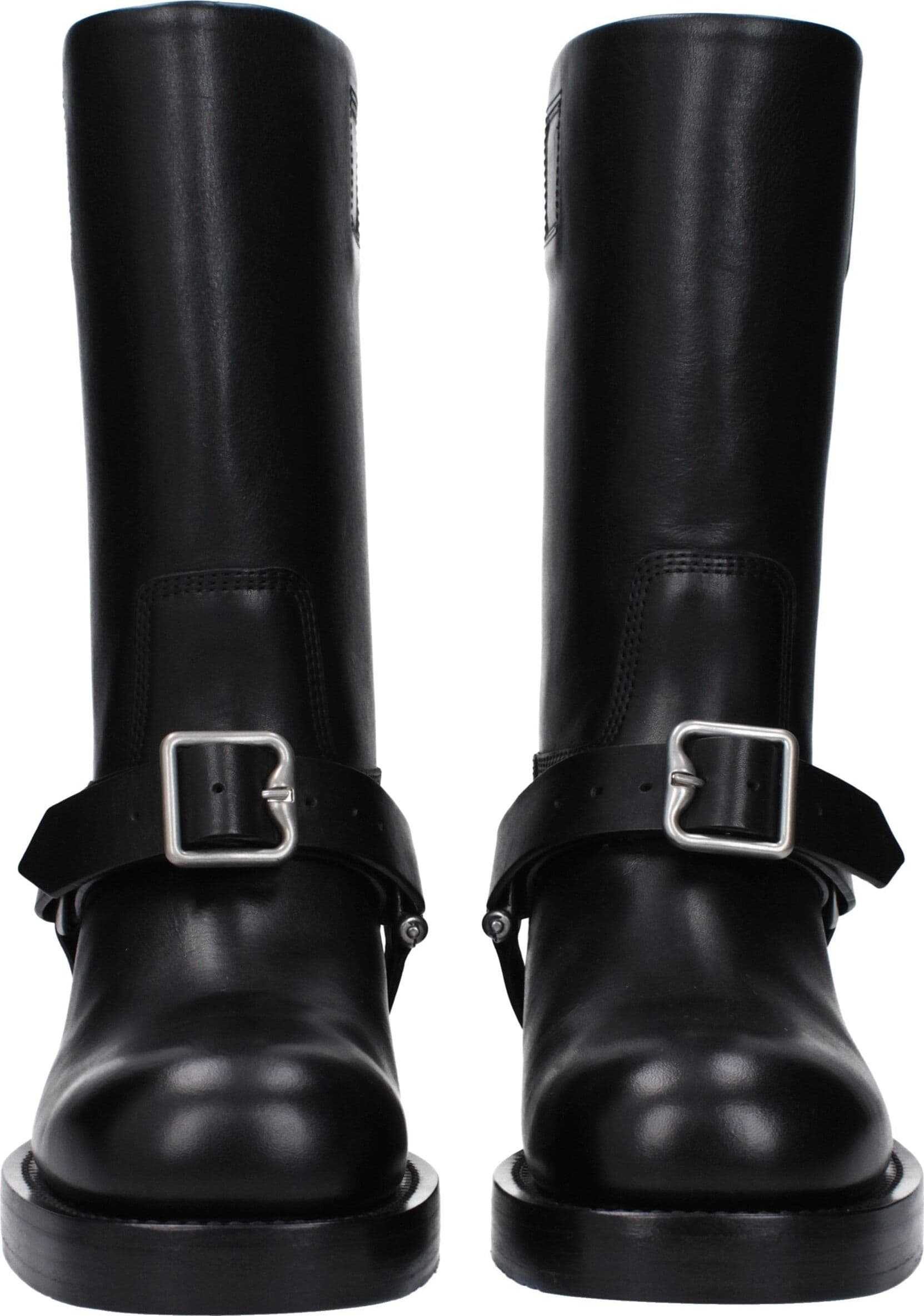 Burberry Black Leather Boots - 3