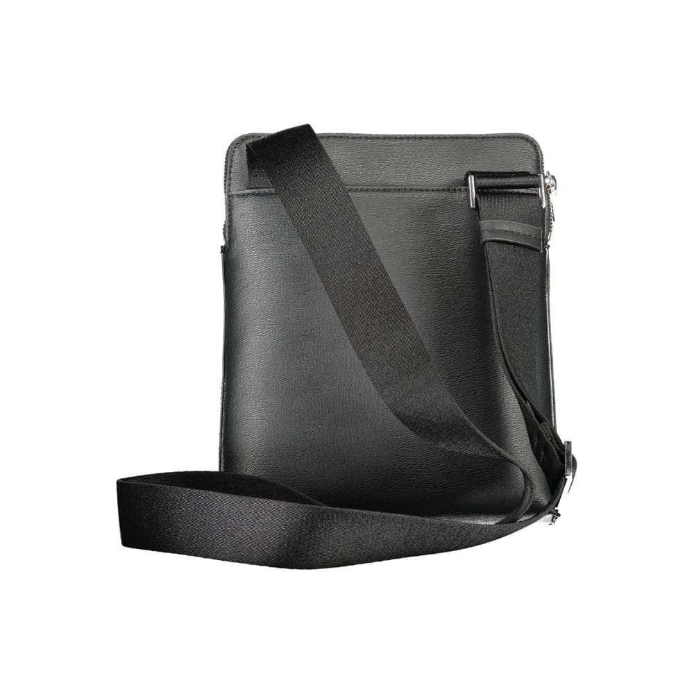 Calvin Klein Black Polyurethane Men Shoulder Bag - 2