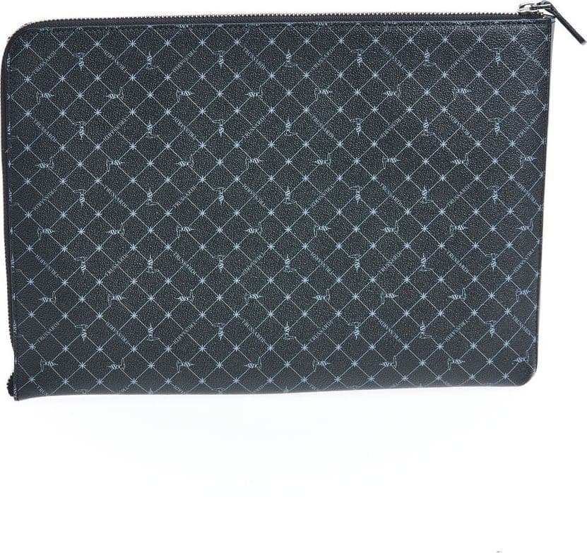 Trussardi Black Leather Men Clutch - 4