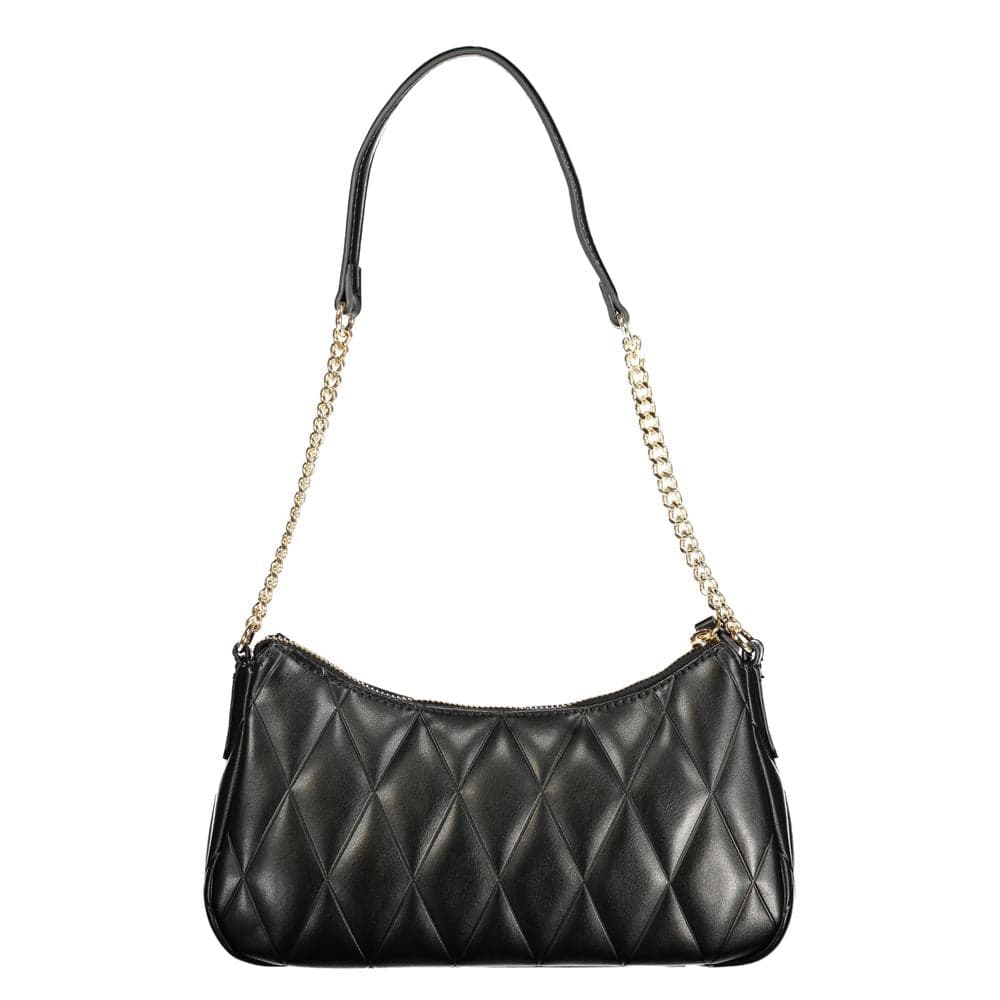 Twinset Black Polyurethane Women Shoulder Bag - 2
