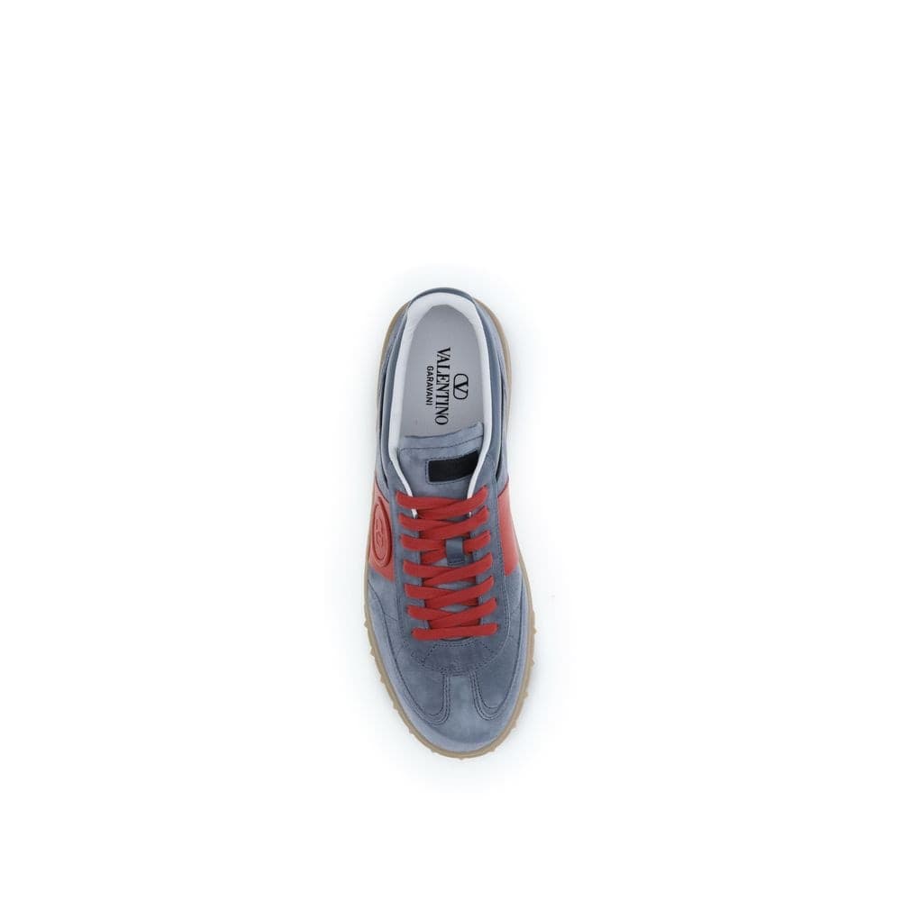 Valentino Garavani Multicolor Calf Leather Bos Taurus Low Top Sneakers - 4