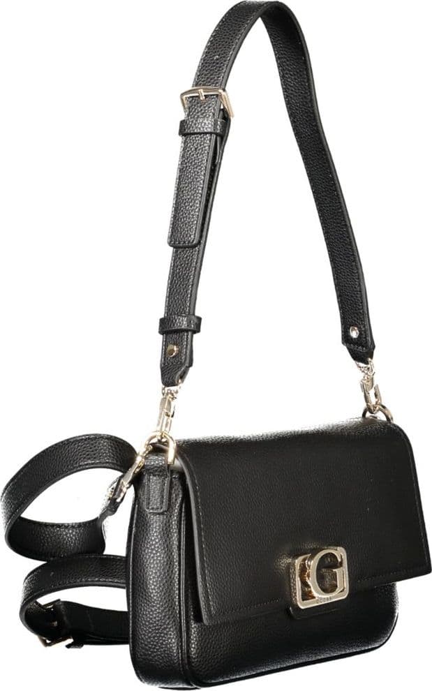 Guess Jeans Nero Poliuretano Women Handbag - 3