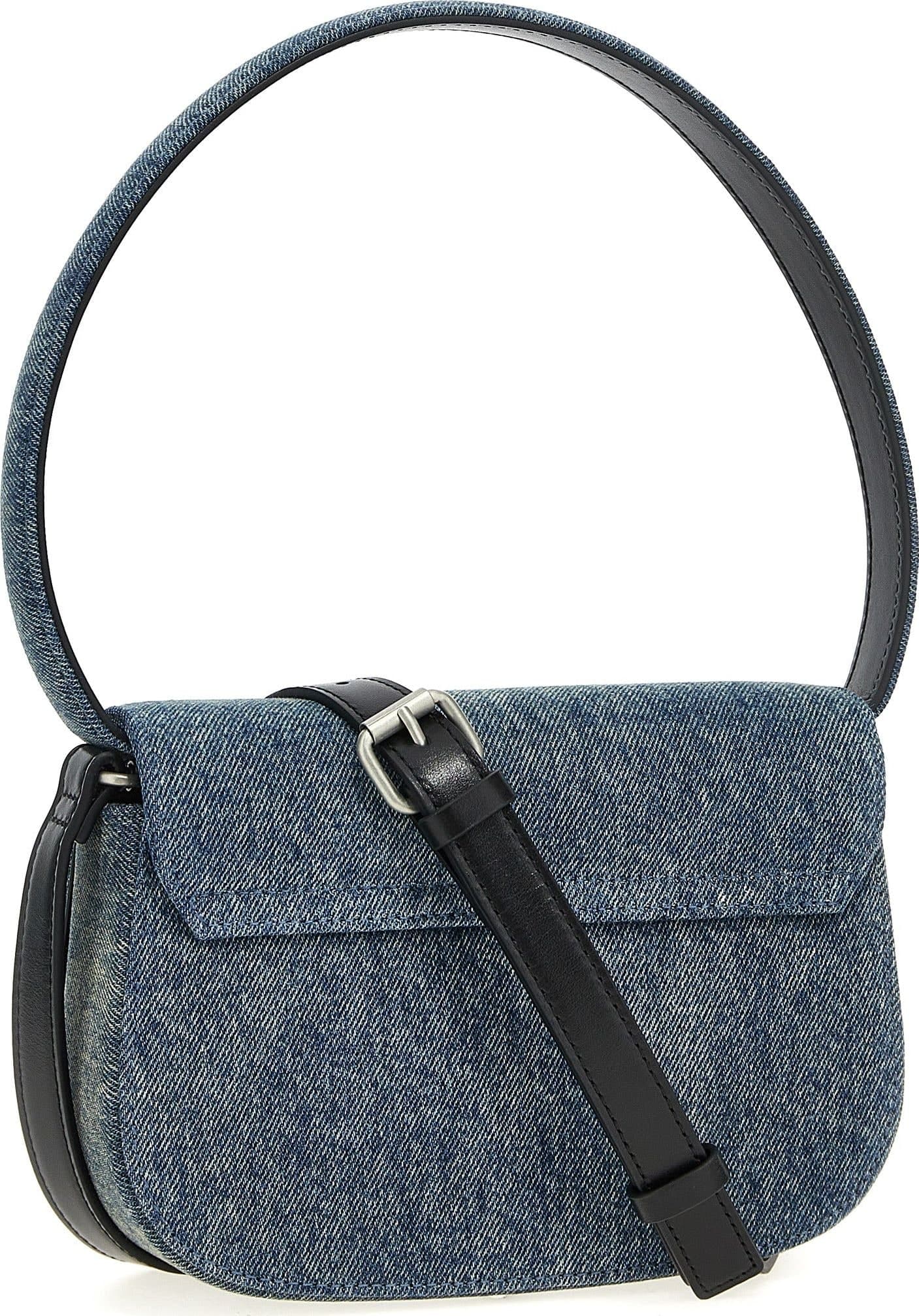 Diesel Blue Cotton Shoulder Bag - 2