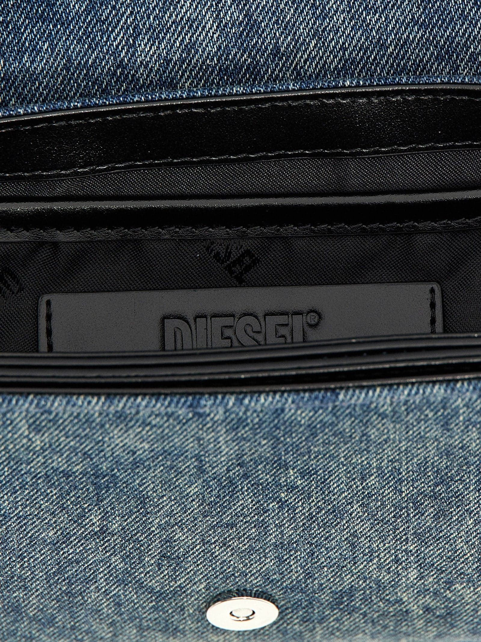 Diesel Blue Cotton Shoulder Bag - 4