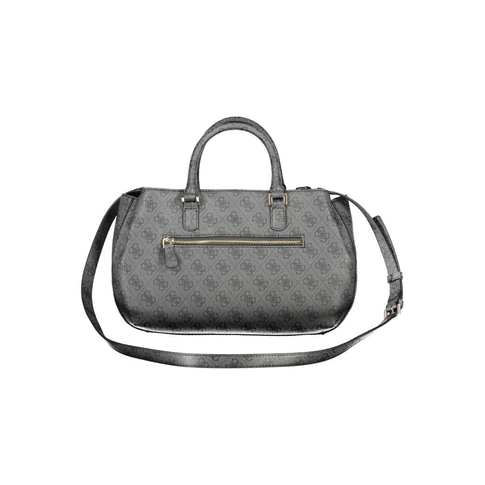 Guess Jeans Nero Poliuretano Women Handbag - 2