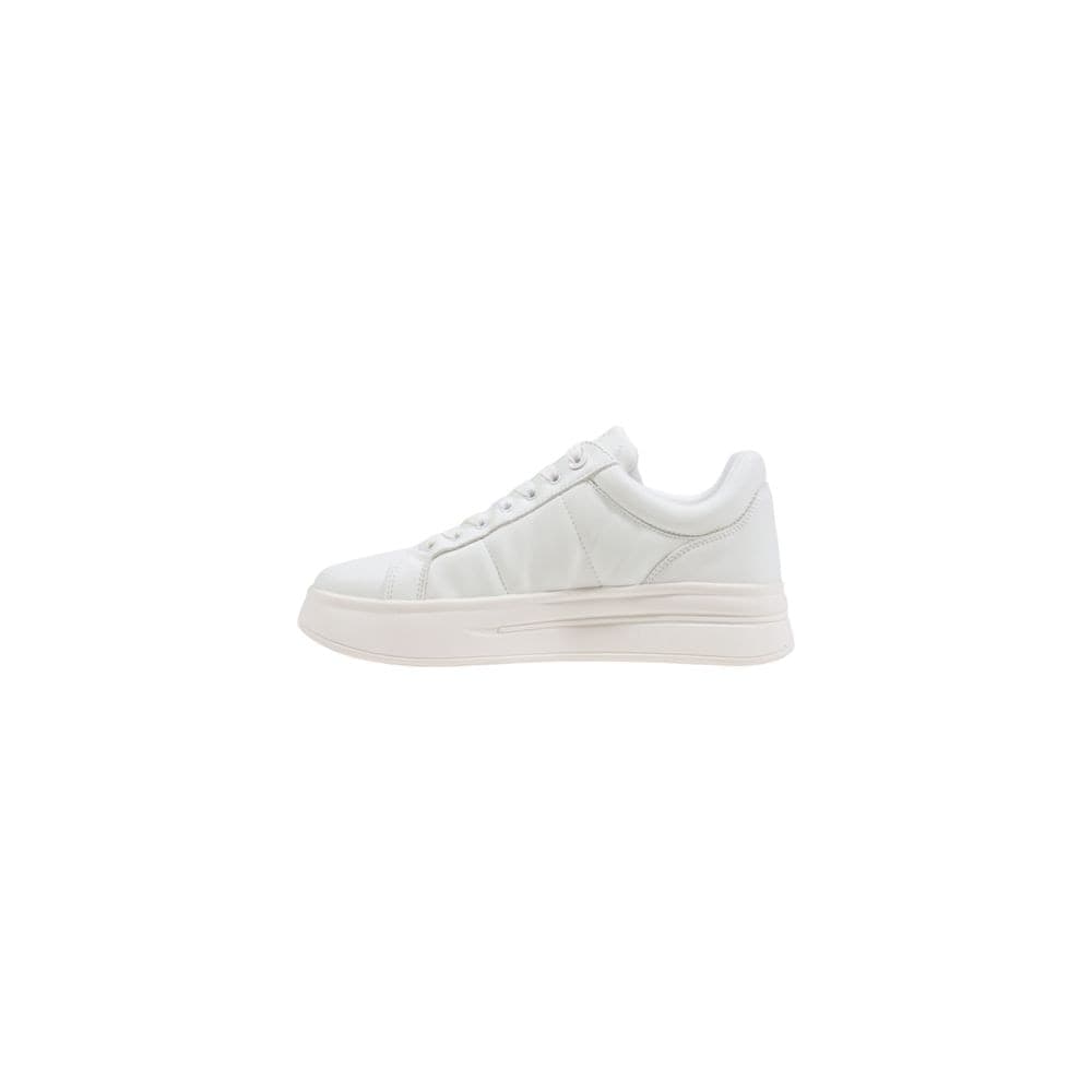 Guess White Polyethylene Platform Sneakers - 3